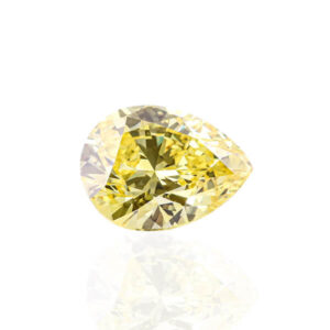Best Yellow Moissanite for Sale Pear Cut 2.5ct