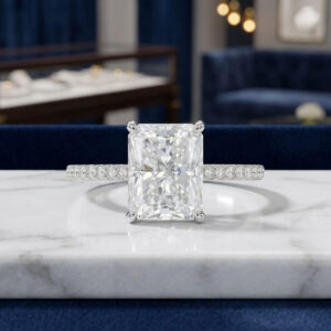 moissanite diamond engagement ring wholesale