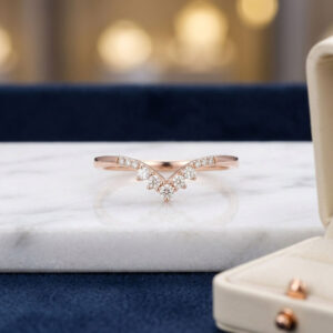 moissanite ring wedding band white gold jewelry