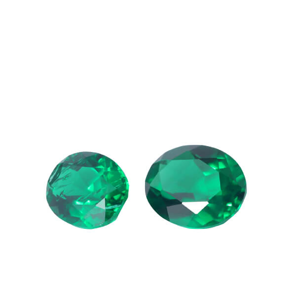Hydrothermal Zambian Emerald 1 Carat Oval Cut - Image 2