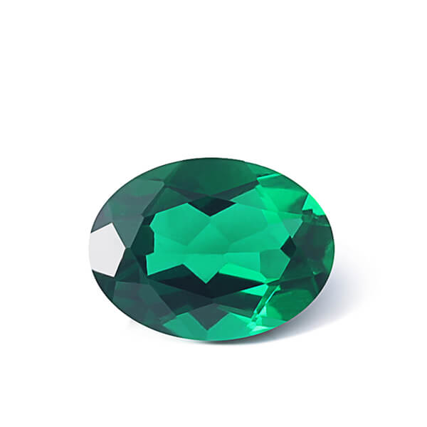 Hydrothermal Zambian Emerald 1 Carat Oval Cut
