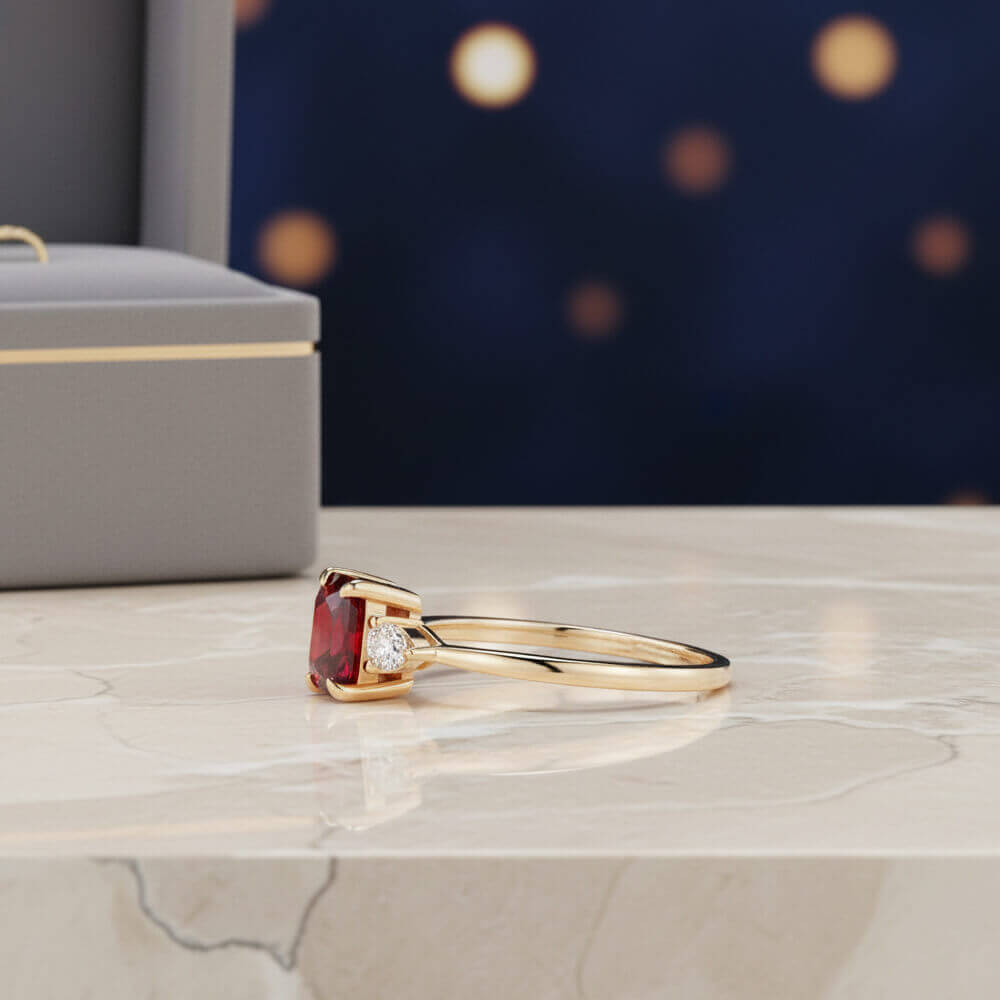 factory lab created ruby price per carat