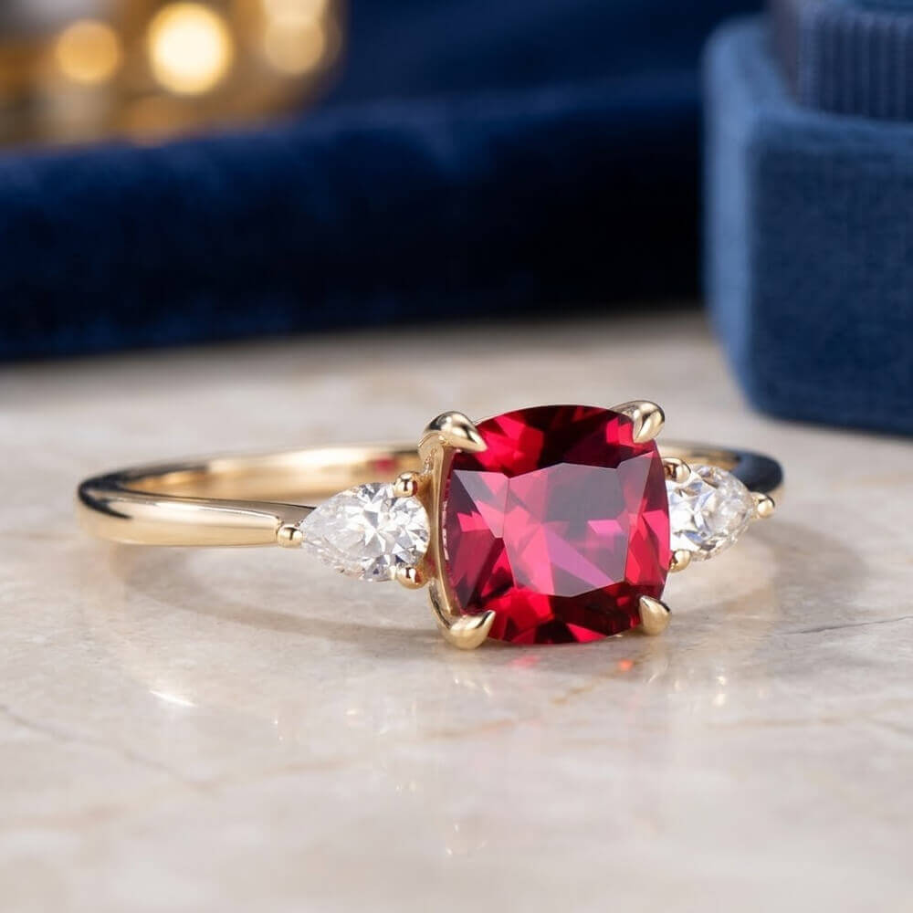 factory lab created ruby price per carat