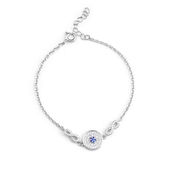 100% Sterling S925 Silver Bangle Bracelet - IMiss Jewelry - China 1-Day ...