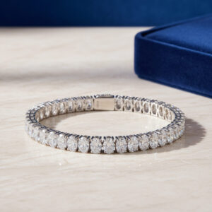 moissanite sterling silver bangle price