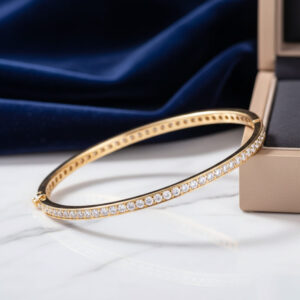 moissanite silver bracelet near me