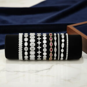 cheap 925 silver bracelet moissanite china