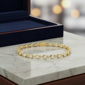 wholesale silver moissanite bracelet