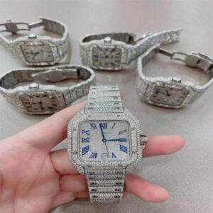 diamond moissanite watch for sale