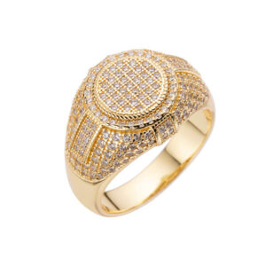 cheap moissanite hip hop jewelry