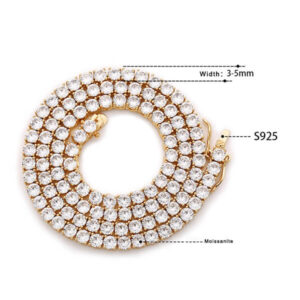 moissanite jewelry chains supplier
