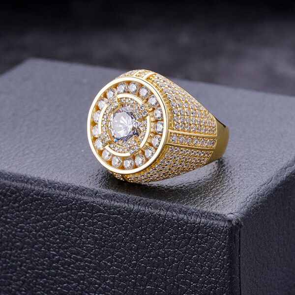 moissanite jewelry for sale hiphop ring