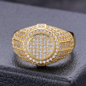cheap moissanite hip hop jewelry
